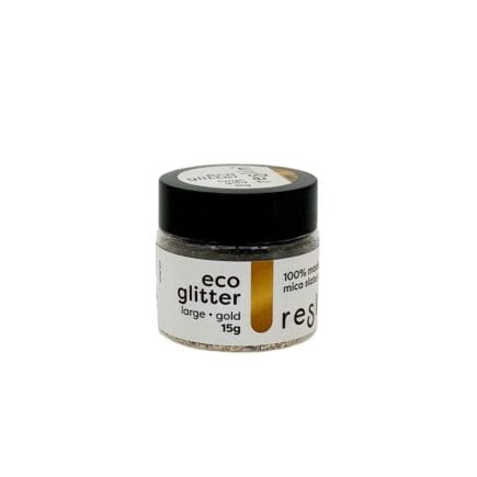 Reslin Eco Glitters - Large, Gold