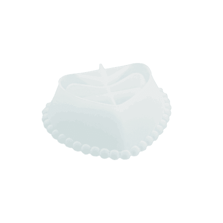 Siliconen mal - Schaal hartvormig 16,6x14,1x5,7cm - RESLIN