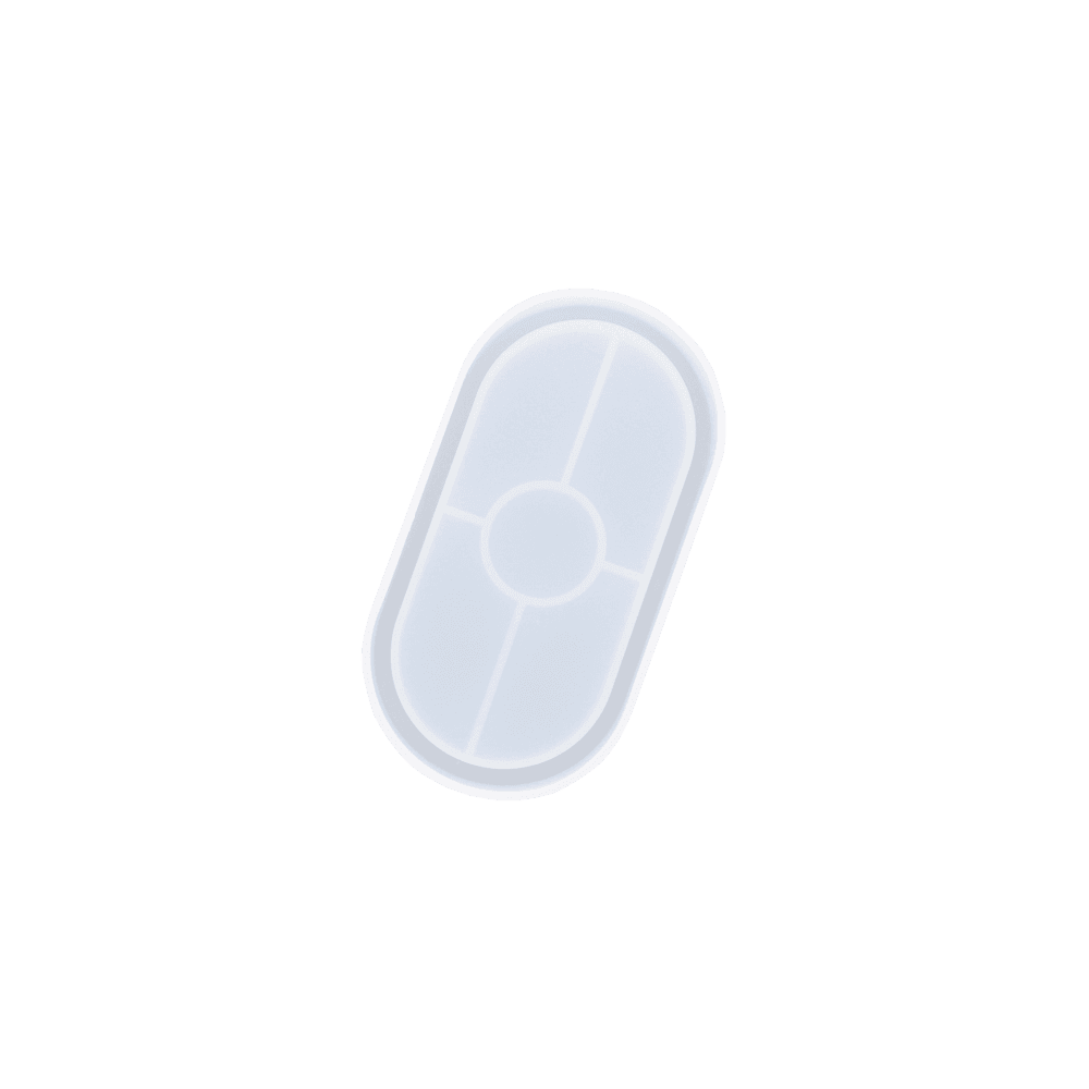 Siliconen mal - Schaaltje ovaal 18cm x 9,5cm - RESLIN