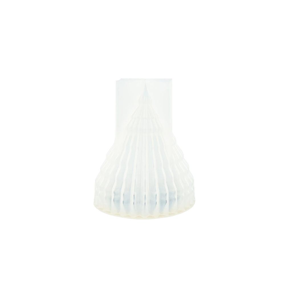 Siliconen mal 9,5cm x 7,9cm - Gestreepte kerstboom - RESLIN