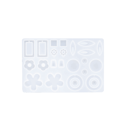 Siliconen mal - Oorbellen 21,3 x 13,5 x 0,5cm - RESLIN