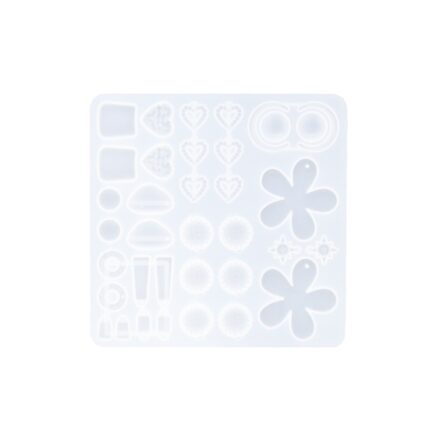 Siliconen mal - Oorbellen 21,5 x 22,5 x 0,8cm - RESLIN